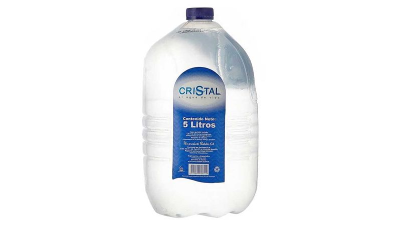 AGUA CRISTAL 5 LITROS 