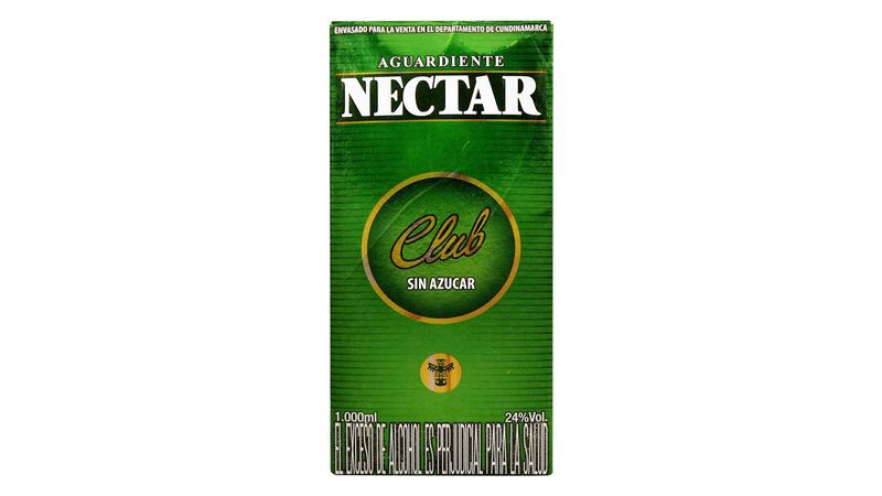 AGUARDIENTE NECTAR VERDE 1000 ML 