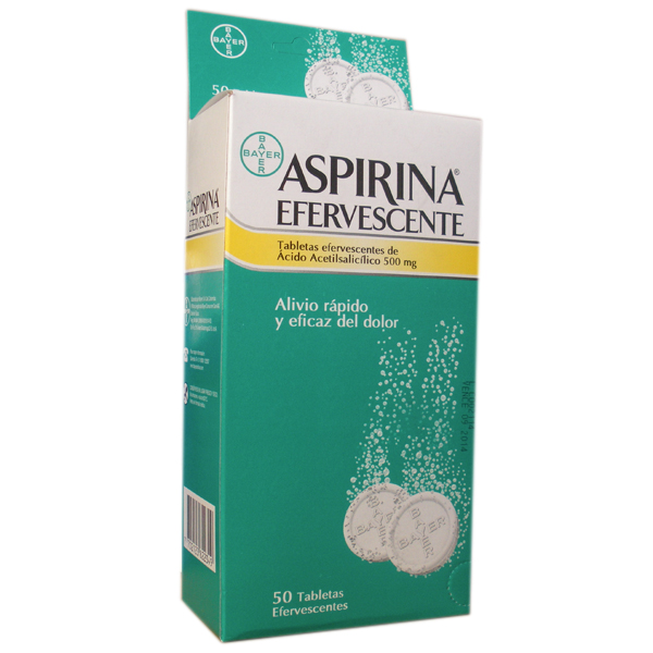 ASPIRINA EFERVECENTE 1 UND 