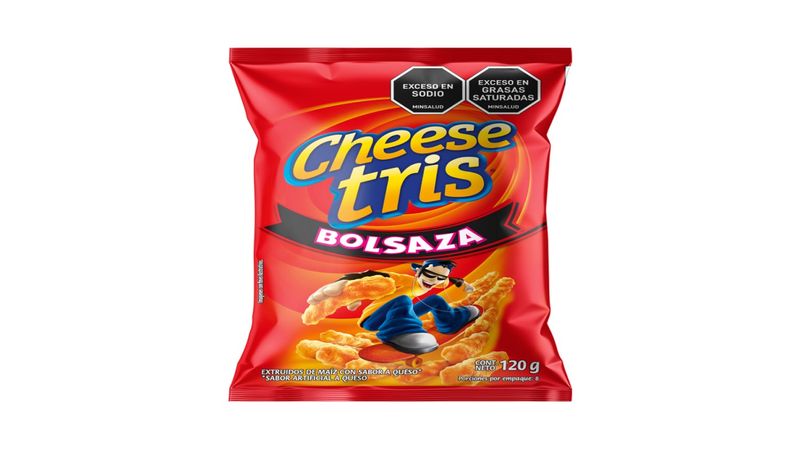 CHEESE TRIS 120G 