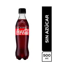 COCA COLA SIN AZUCAR 500ML 