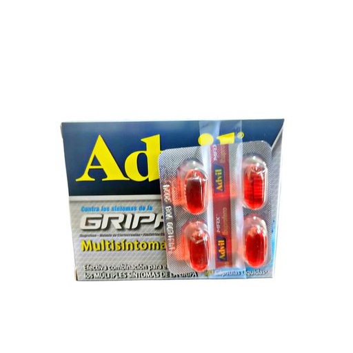 ADVIL GRIPA CAPSULA 