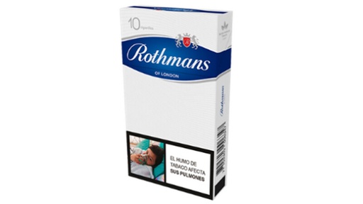 CIGARRILLOS ROTHMANS BLANCO 10 UDS 