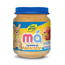 COMPOTA MELOCOTON SAN JORGE 113 G 