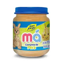 COMPOTA PERA SAN JORGE 113 G 