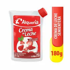 CREMA DE LECHE ALQUERIA 180 GR 