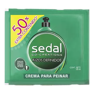 CREMA PEINAR SEDAL RIZOS DEFINIDOS 18 ML 