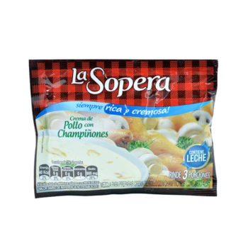 CREMA POLLO CHAMPINON LA SOPERA 43 G 