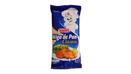 MIGA DE PAN BIMBO CLASICA 250GR 